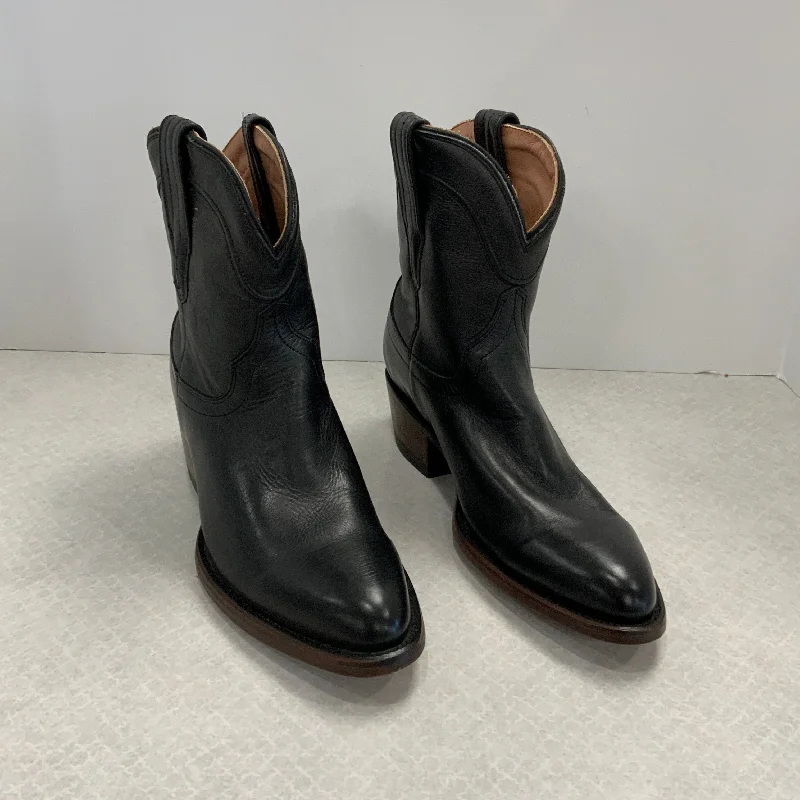 Black Boots Western Tecovas, Size 6.5