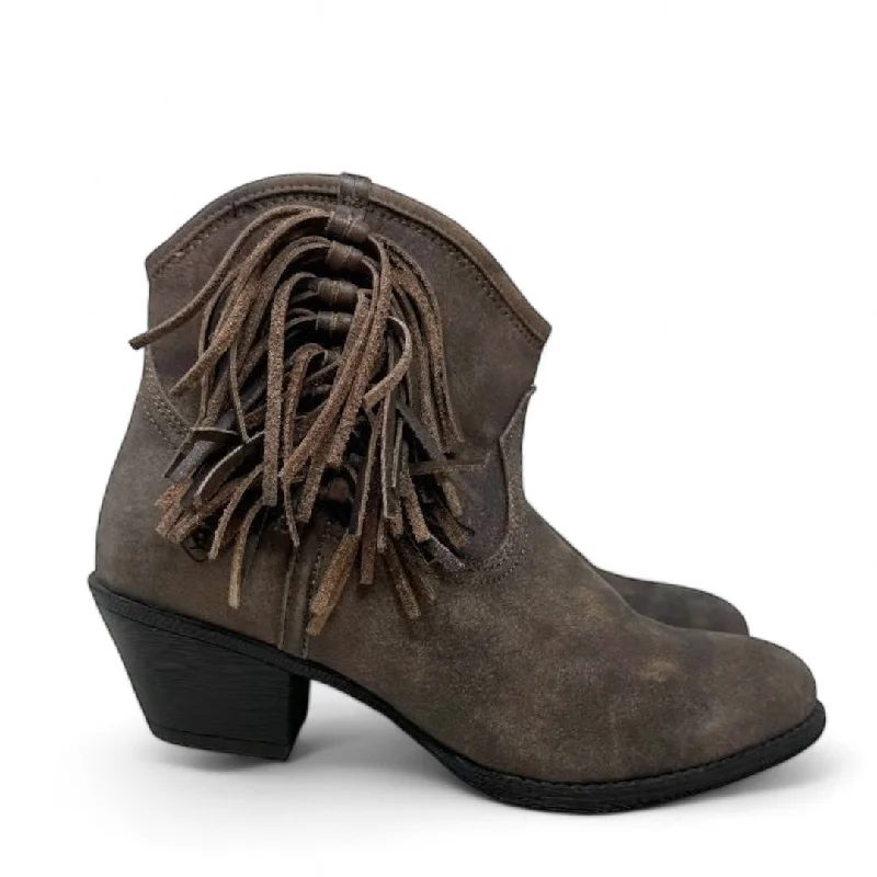 Duchess Fringe Western Boots Ariat, Size 9