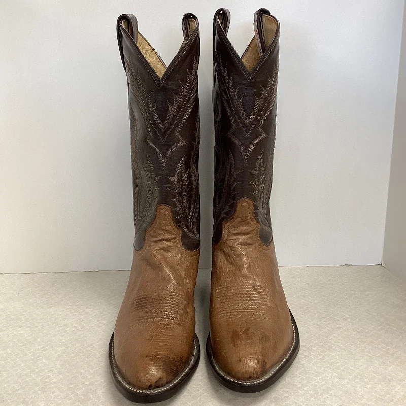 Brown Boots Western Tony Lama, Size 11