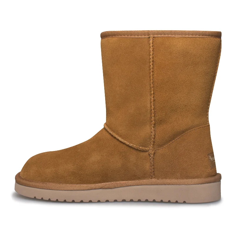 Koolaburra By UGG Victoria Short Chestnut Boots - Women's