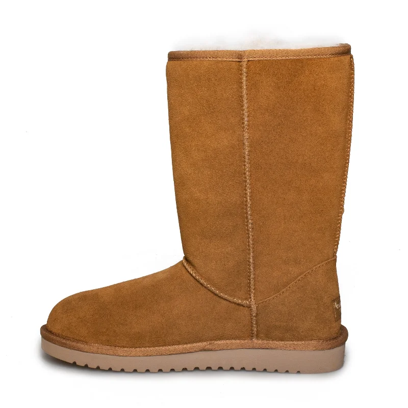 Koolaburra By UGG Victoria Tall Chestnut Boots - Women's