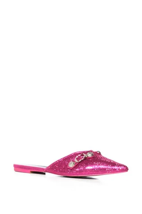 ROSEBUD-FUCHSIA MULE CLOG