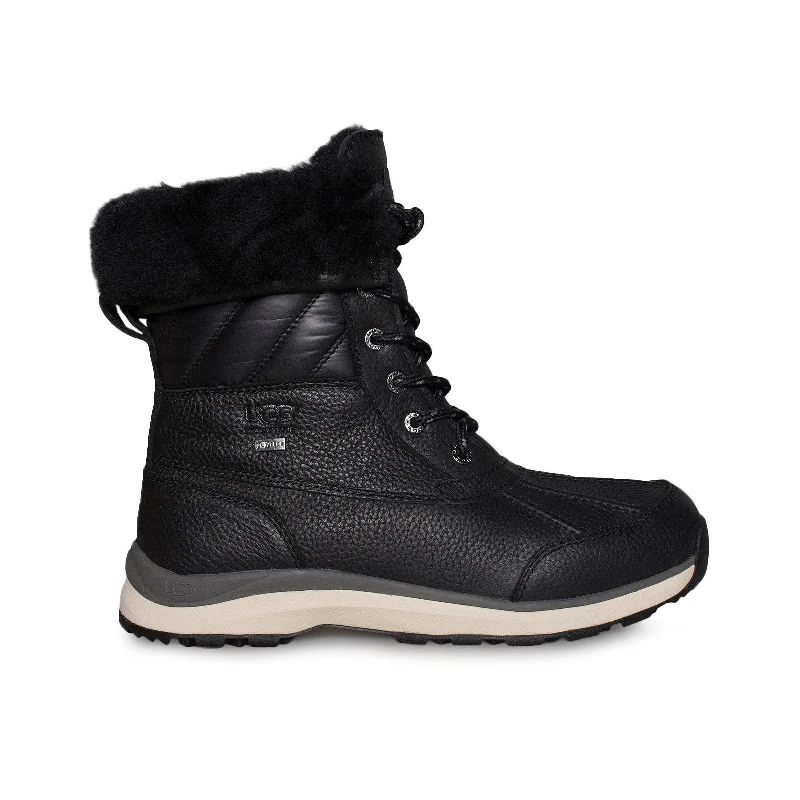 UGG Adirondack III Quilt Black Boots - Women's