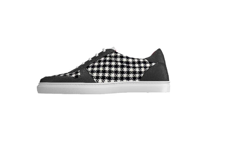 Athena Onyx Houndstooth