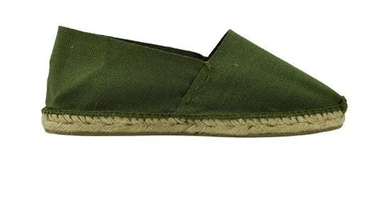 Green Kaki / 39 / Canvas.Rubber.Jute