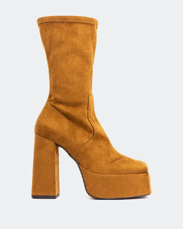 Promise Tan Suede