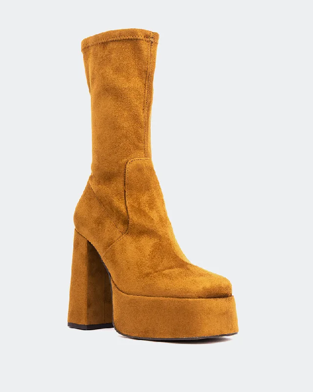 Promise Tan Suede