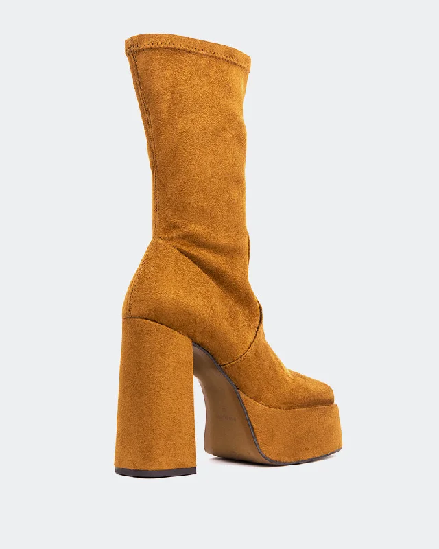 Promise Tan Suede