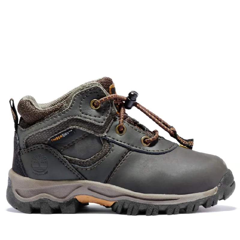 Timberland Dark Brown Mt. Maddsen Waterproof Children's Boot