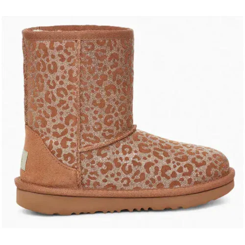 UGG Chestnut Glitter Leopard Children's Boot