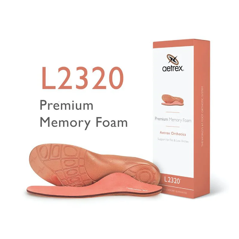 Womens Premium Memory Foam Posted Orthotics