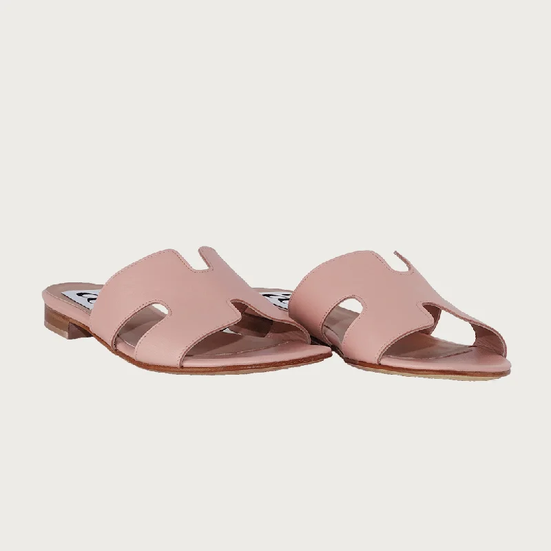 H-SANDAL BLUSH LEATHER