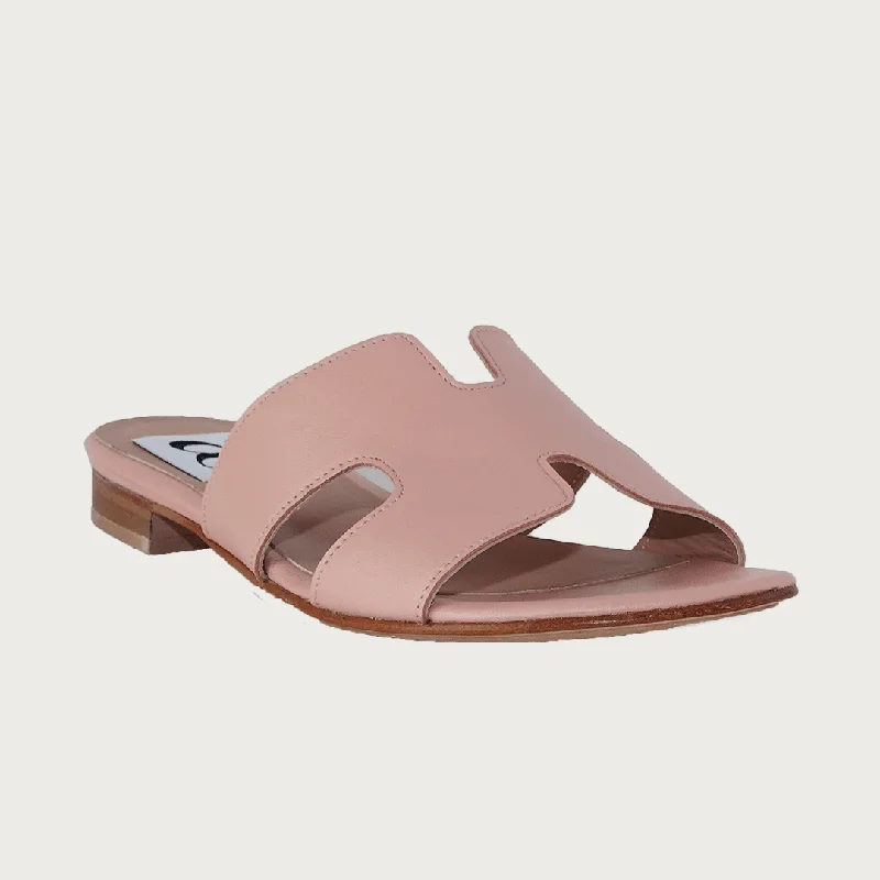 H-SANDAL BLUSH LEATHER