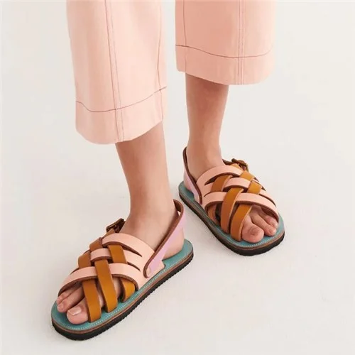 Kip & Co Island Hopper Sorbet Leather Sandal ** FINAL SALE**