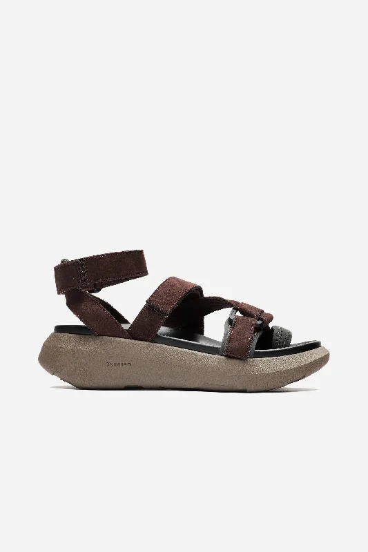 Cicca Leather Sandal Choc