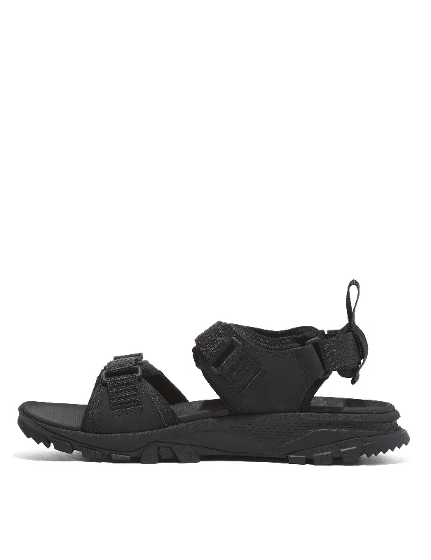 Lincoln Peak 2-Strap Sandal - Black Leather