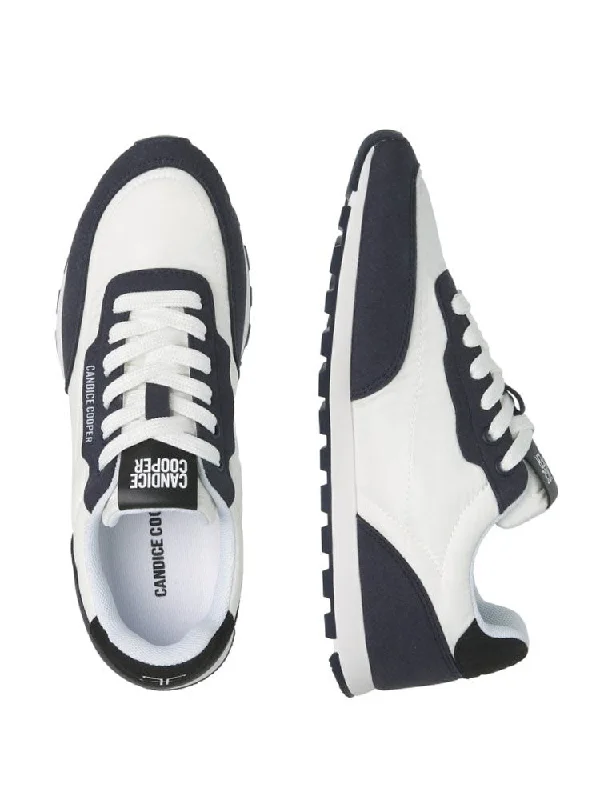 Candice Cooper Plume Trainers Blue & White