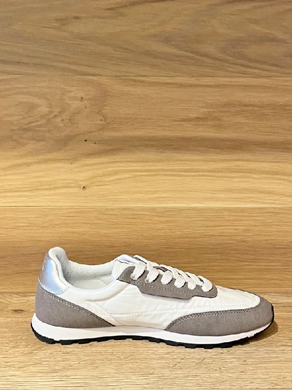 Candice Cooper Plume Trainers Grey & White