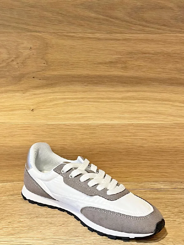 Candice Cooper Plume Trainers Grey & White