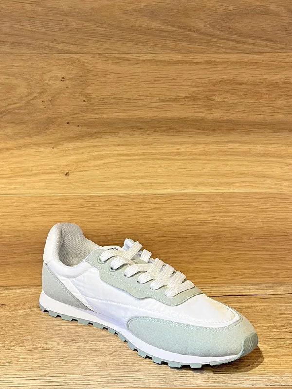 Candice Cooper Plume Trainers Mint & White