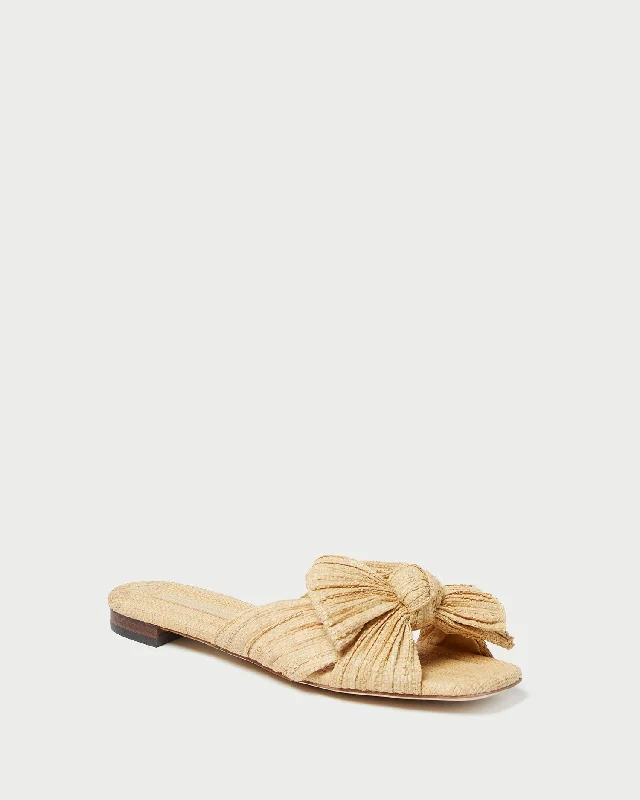 Daphne Natural Bow Slide