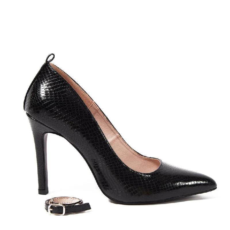 Scorpio - Black Pump Dance Heels Stiletto Heels