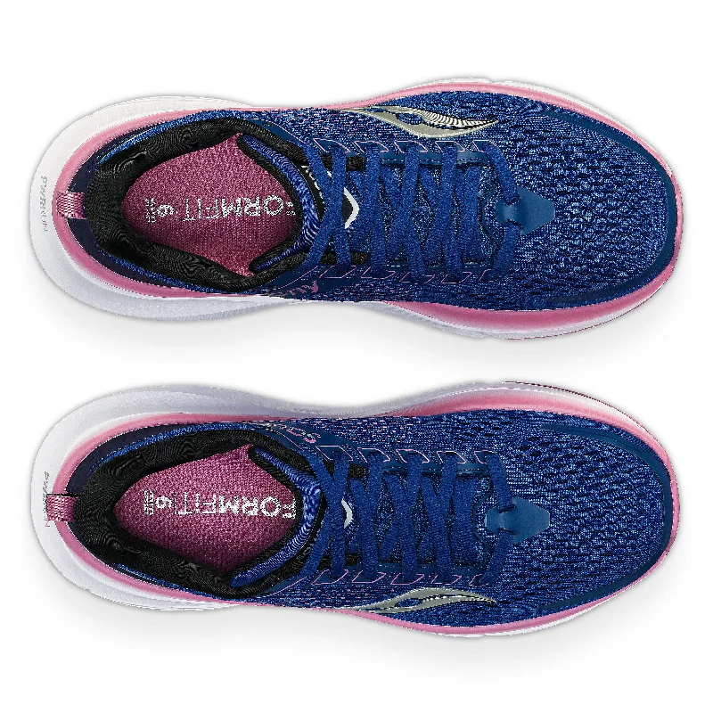 Women's Saucony Guide 17 Navy/Orchid Trainers