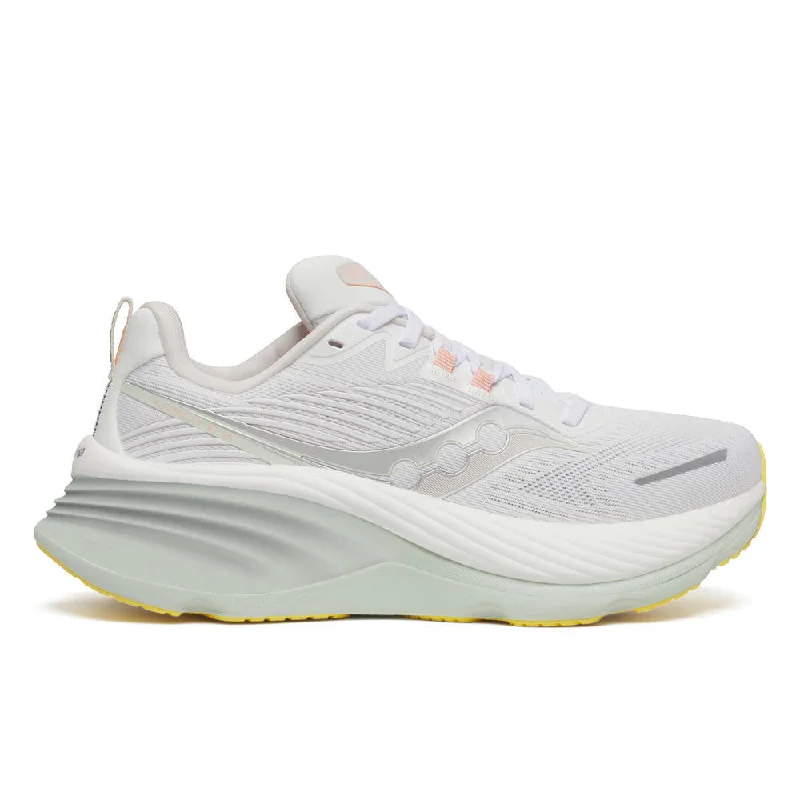 Women's Saucony Hurricane 24 White/Foam Trainers