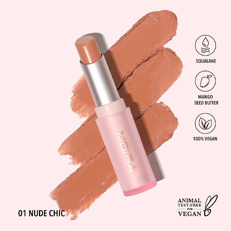 MOIRA - BALM TEXTURE + LIP SHINE- SIGNATURE LIPSTICK -