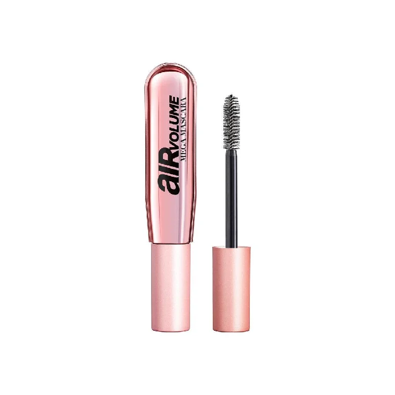 L’Oréal Paris Air Volume Mega Mascara Washable, Air Whipped Formula Lasting Up To 24H- Lightweight