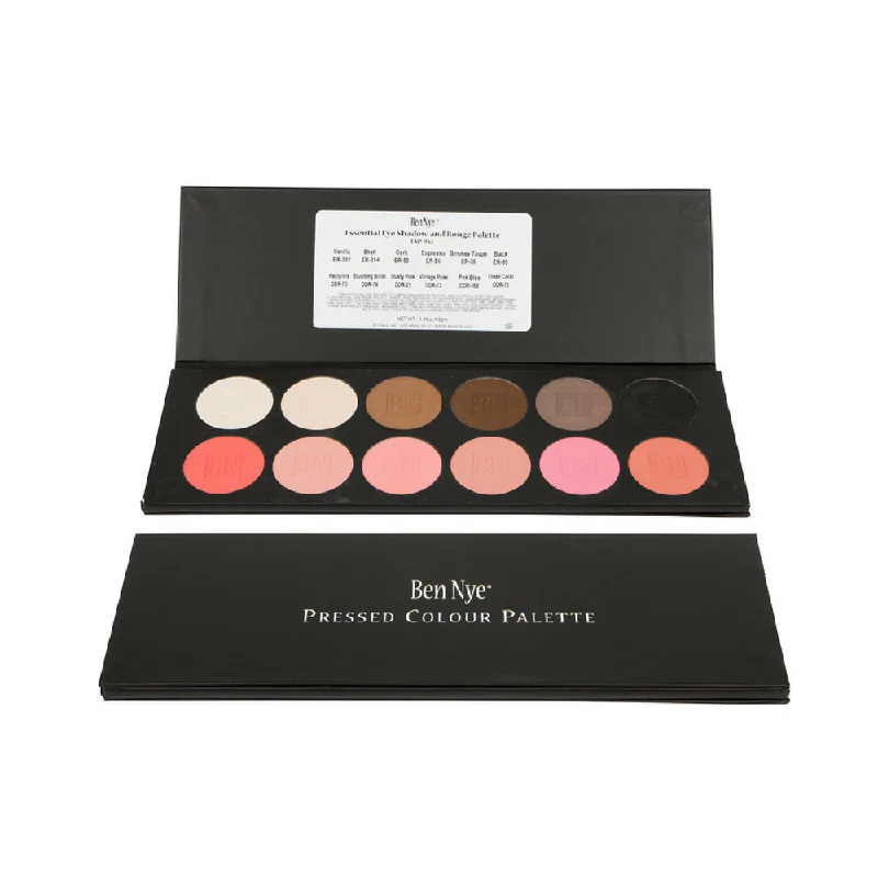 Ben Nye Essential Eye Shadow & Rouge Palette ESP-952