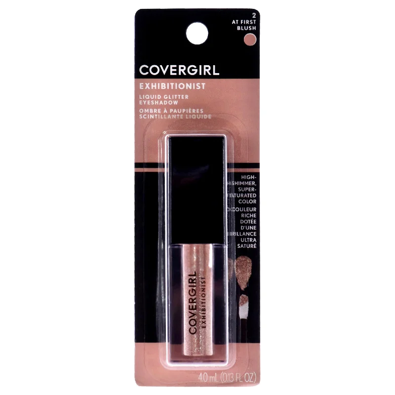 Exhibitionist Liquid Glitter Eyeshadow - 2 At First Blush by CoverGirl for Women - 0.13 oz Eye Shadow