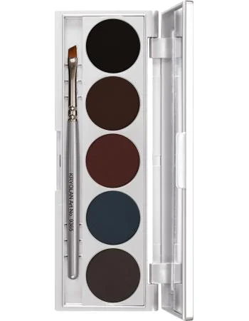 Kryolan Cake Eyeliner Palette 5 Color Standard 1