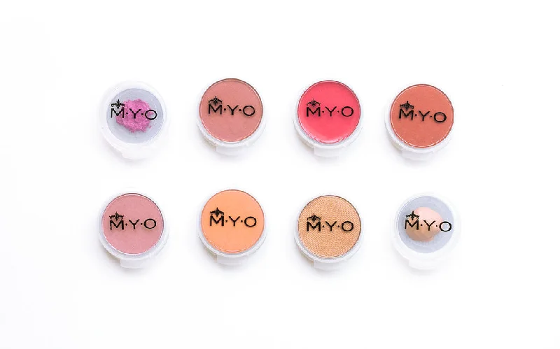 M.Y.O Makeup Pods - Small Transparent 6 Pack