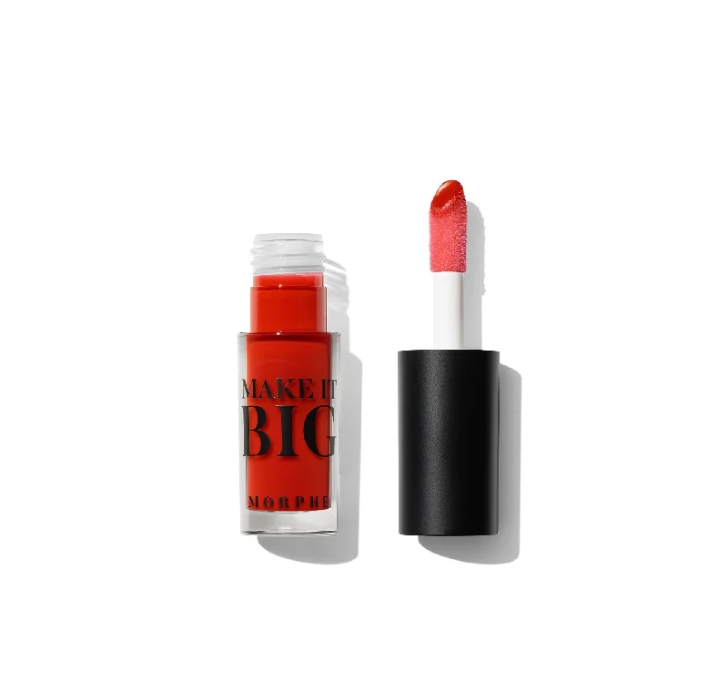 MAKE IT BIG PLUMPING LIP GLOSS- HAUTE RED