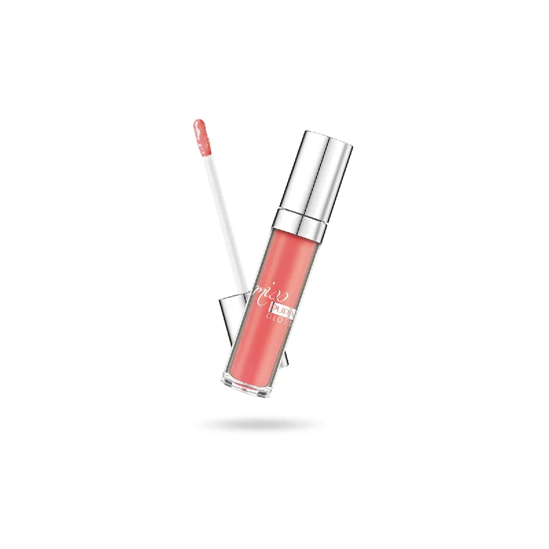 Miss Pupa Gloss Ultra-Shine Lip Gloss - 202 Frosted Apricot by Pupa Milano for Women - 0.17 oz Lip Gl