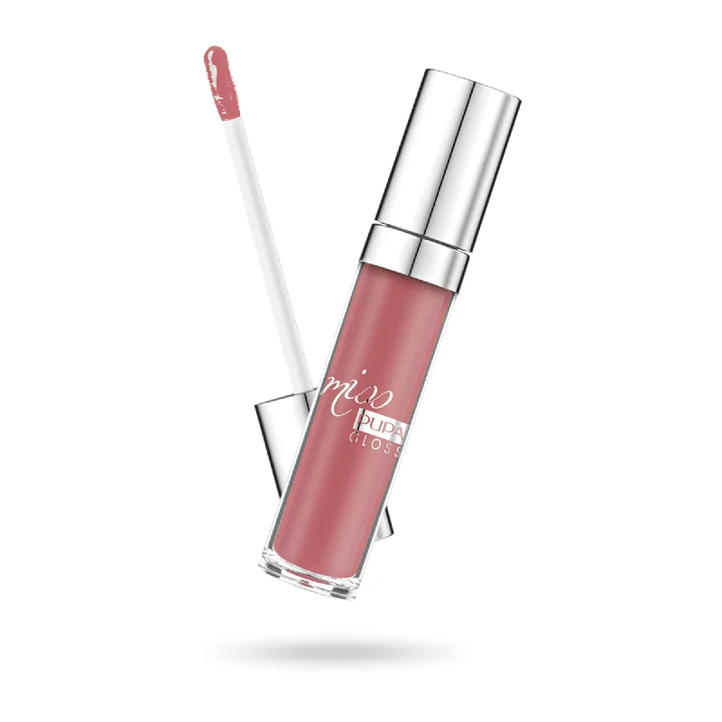 Miss Pupa Gloss Ultra-Shine Lip Gloss - 302 Ingenious Pink by Pupa Milano for Women - 0.17 oz Lip Glo