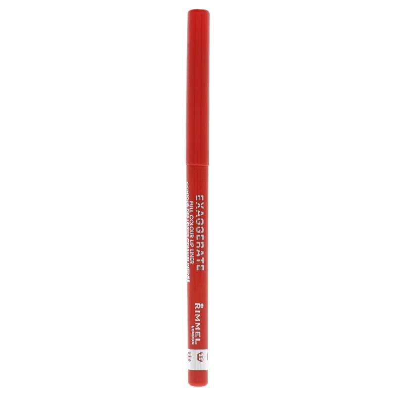 Rimmel London Exaggerate Full Color Lip Liner - 104 Call Me Crazy For Women 0.008 oz Lip Liner