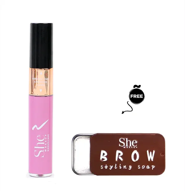 She - 2 In 1 Liquid Eyeliner-Eyeshadow & Brow Styling Soap Bundle