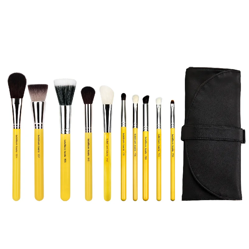 Studio Mineral 10pc. Brush Set with Roll-up Pouch