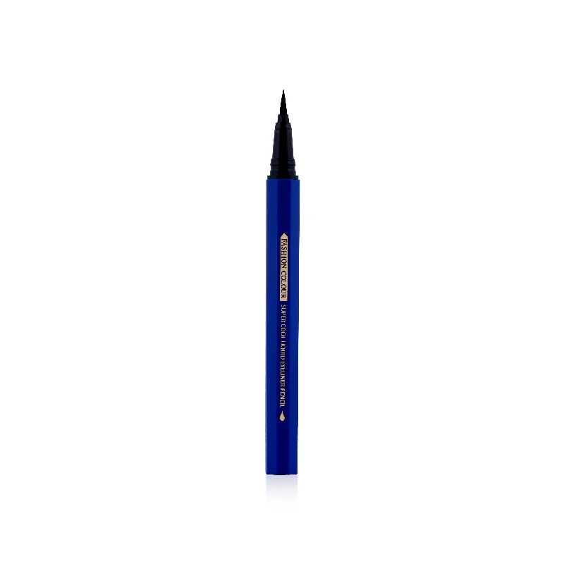 Super Cool Liquid Eyeliner Pencil | 0.1 Smooth A Perfect Sketch | Waterproof & Long-Lasting | Cool Black