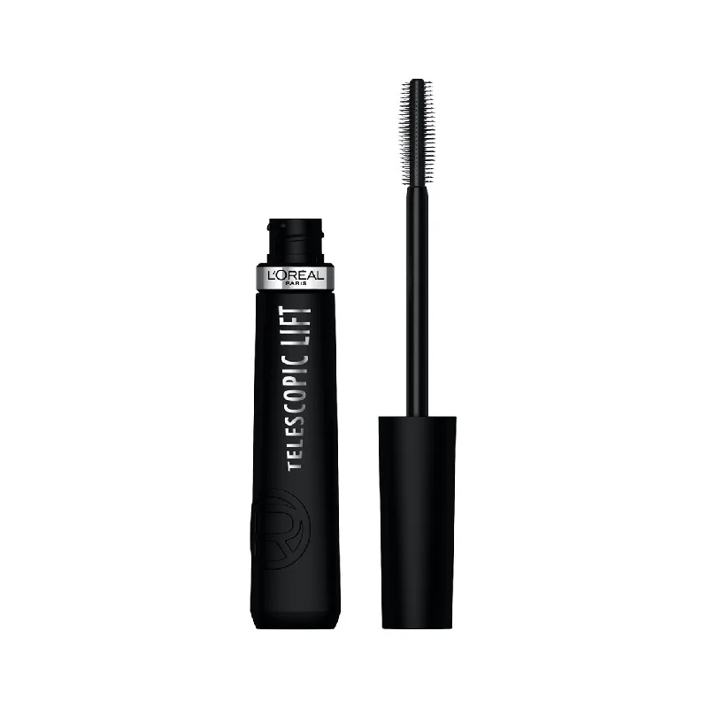 L’Oréal Paris Telescopic Lift Washable Mascara, Lengthening and Volumizing, Lash Lift with Up to 36HR Wear