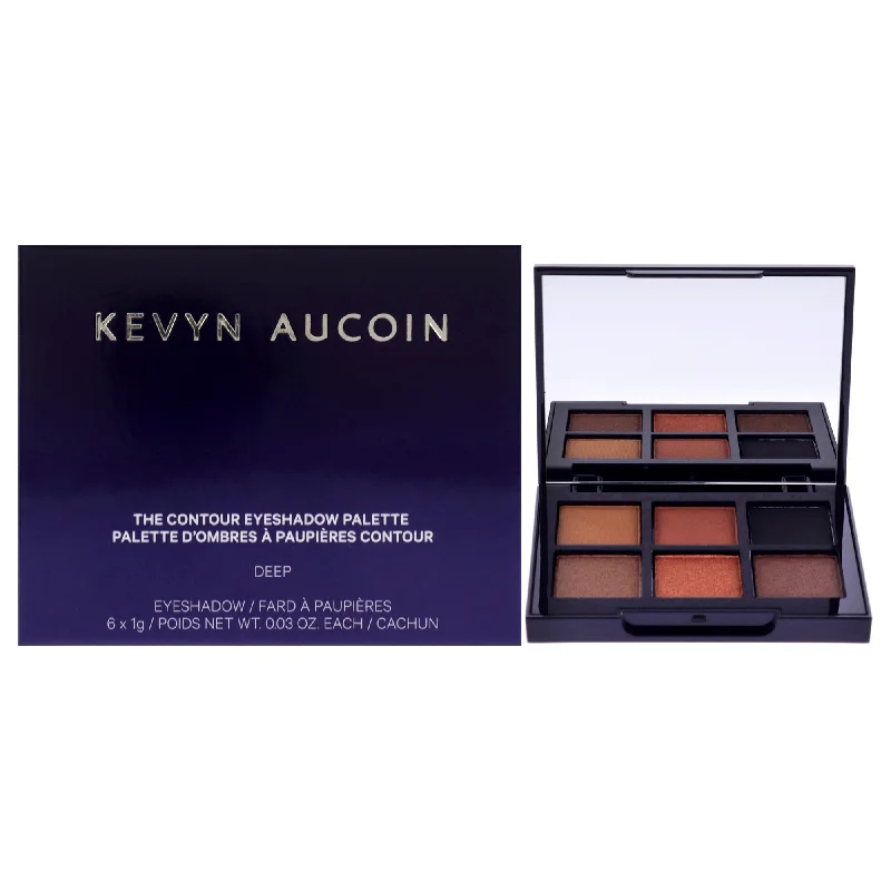 The Contour Eyeshadow Palette - Deep by Kevyn Aucoin for Women - 0.18 oz Eye Shadow