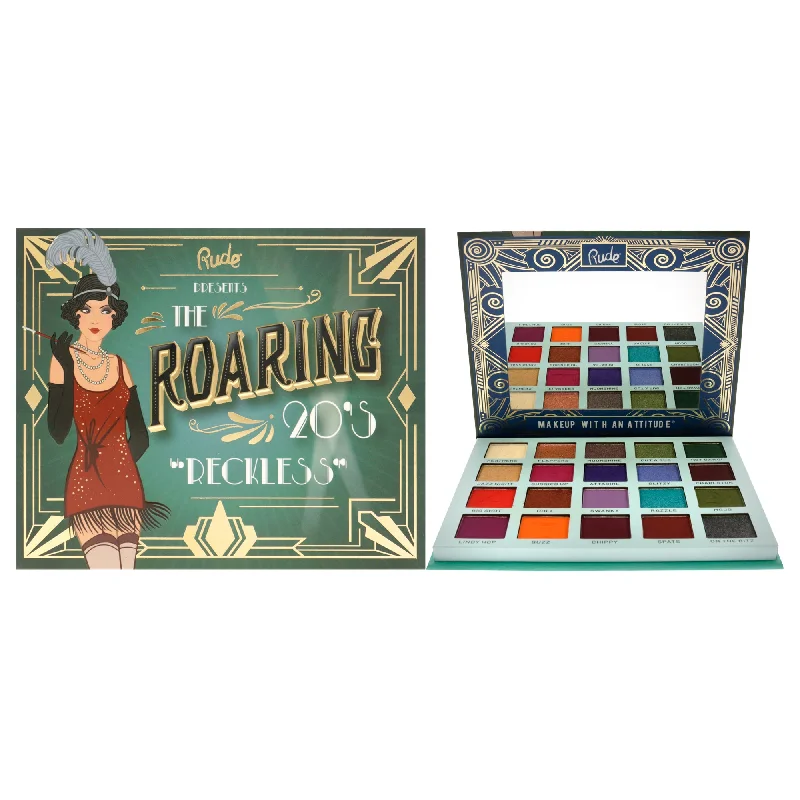 The Roaring 20s Eyeshadow Palette - Reckless by Rude Cosmetics for Women - 1.06 oz Eye Shadow