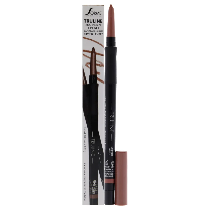 Truline Mechanical Lipliner - MPL03 Stripped by Sorme Cosmetics for Women - 0.01 oz Lipliner