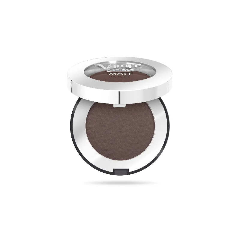 Vamp! Matt Compact Eyeshadow - 050 Dark Chocolate by Pupa Milano for Women - 0.088 oz Eye Shadow