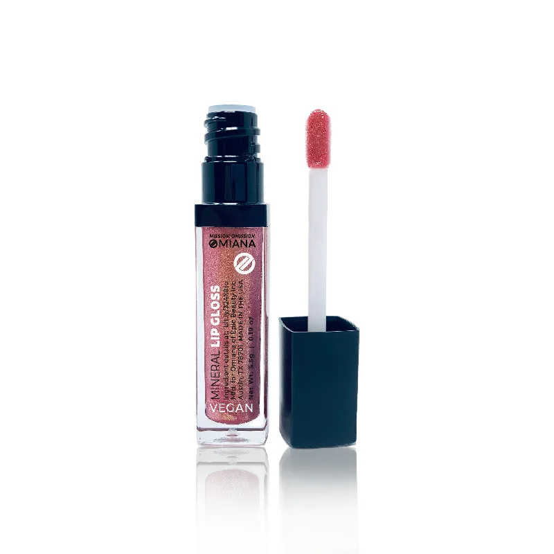 Mineral Vegan Lip Gloss - Titanium Dioxide-Free, Tocopheryl Acetate-Free